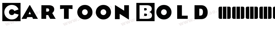 Cartoon Bold字体转换